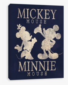 Silhouette Mickey - Mickey Mouse, HD Png Download, Transparent PNG