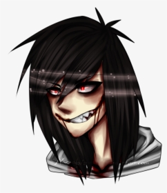 Drawing Creepy Creative - Jeff The Killer Drawing, HD Png Download, Transparent PNG