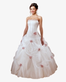 Wedding Dress Ball Gown - Wedding Dresses For Adults, HD Png Download, Transparent PNG