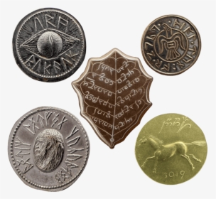 Lord Of The Rings Coin Set - Lord Of The Rings Coins, HD Png Download, Transparent PNG