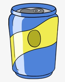How To Draw Soda Can - Step By Step How To Draw A Can, HD Png Download, Transparent PNG