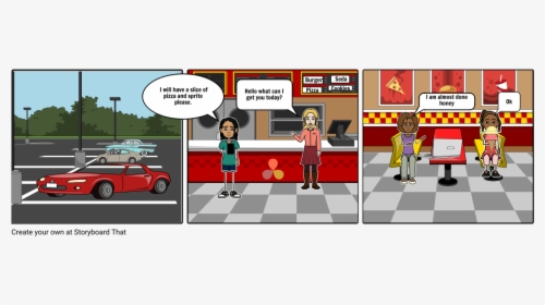 Burger Ad Story Board, HD Png Download, Transparent PNG