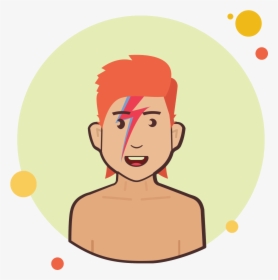 David Bowie Icon - Homem Icon Png, Transparent Png, Transparent PNG