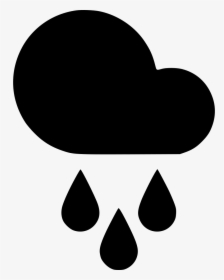 Sprinkle Cloud Rain - Heart, HD Png Download, Transparent PNG