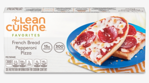 French Bread Pepperoni Pizza Image - Lean Cuisine French Bread Pizza, HD Png Download, Transparent PNG