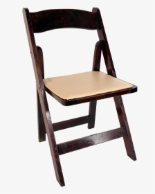 Chair, Fruitwood Folding - Folding Resin Chair Fruitwood, HD Png Download, Transparent PNG