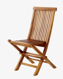 Inspired Environments Teak Folding Chair - Kursi Lipat Jati, HD Png Download, Transparent PNG