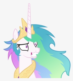 Mad Clipart Mad Friend - My Little Pony Crazy Celestia, HD Png Download, Transparent PNG