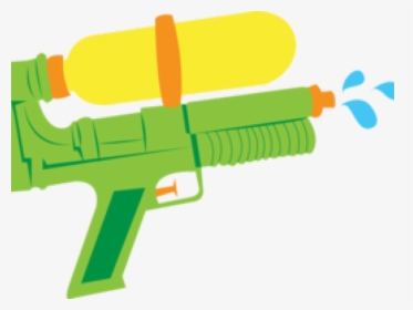 Transparent Toy Gun Png - Water Gun Clip Art, Png Download, Transparent PNG