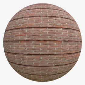 Levelled Red Brick Texture - Circle, HD Png Download, Transparent PNG