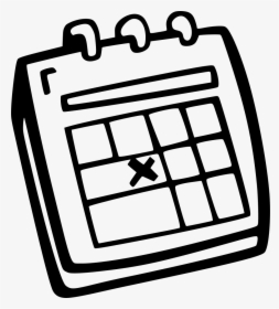 Calendar - Calendar Hand Drawn Png, Transparent Png, Transparent PNG