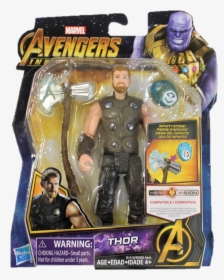 Infinity War Thor With Infinity Stone 6-inch Action, HD Png Download, Transparent PNG