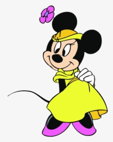 Minnie Mouse Yellow Dress, HD Png Download, Transparent PNG