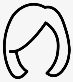 Blond Female Hair Shape - Blond Icon Png, Transparent Png, Transparent PNG