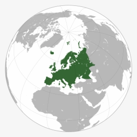 Transparent Earth Png Transparent - Locator Map Of Europe, Png Download, Transparent PNG