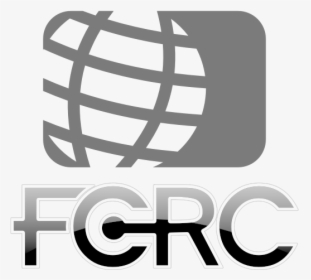 Fcrc Globe Logo Vector Illustration In Black And White, HD Png Download, Transparent PNG