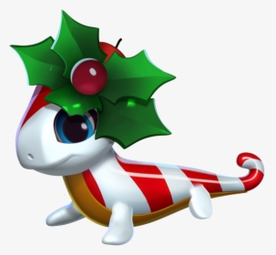 Candy Cane Dragon Baby - Baby Dragons From Dragon Mania Legends, HD Png Download, Transparent PNG