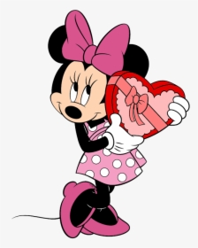 Minnie Mouse Valentine Card, HD Png Download, Transparent PNG