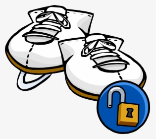Club Penguin Wiki - Ice Skate, HD Png Download, Transparent PNG