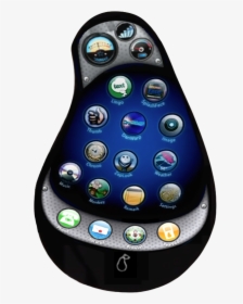 Cellphone Transparent Pear - Pear Phone, HD Png Download, Transparent PNG