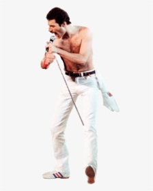 Freddie Mercury Singing  										 Title Freddie Mercury - Freddie Mercury No Background, HD Png Download, Transparent PNG