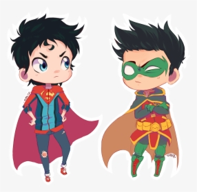 “ It’s Time For Robin And Superboy To Take A Stand - Cartoon, HD Png Download, Transparent PNG