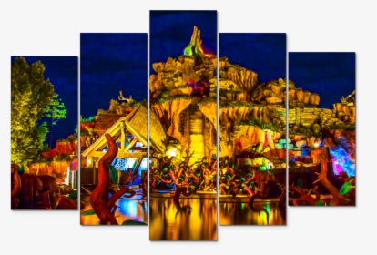 Disney 5 Piece Canvas Art, HD Png Download, Transparent PNG
