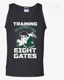 Rock Lee Training Eight Gates Tee Apparel Teepeat - Active Tank, HD Png Download, Transparent PNG