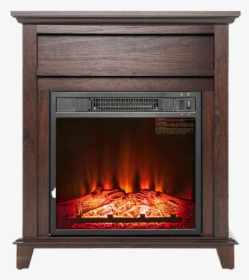 Heater Png Clipart - Free Standing Electric Fireplace Heater, Transparent Png, Transparent PNG