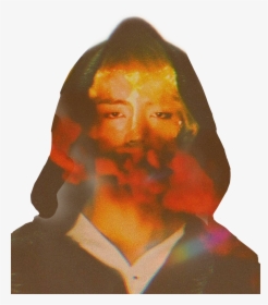 #v #kimtaehyung #bts #gold #smoke #kpop #orange#black - Visual Arts, HD Png Download, Transparent PNG