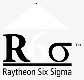 Raytheon Six Sigma Logo Black And White - Raytheon Six Sigma, HD Png Download, Transparent PNG