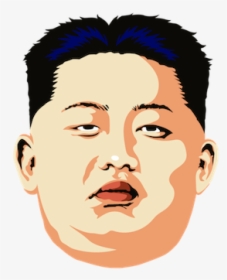 Kim Jong Un Head Png - Illustration, Transparent Png, Transparent PNG