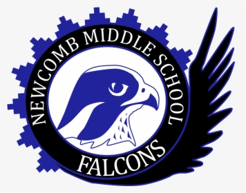 Newcomb Middle School Logo Royalty - Emblem, HD Png Download, Transparent PNG