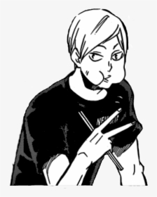 Haikyuu Black And White, HD Png Download, Transparent PNG