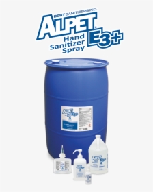 Best Sanitizers Alpet E3 Plus Hand Sanitizer Spray - Plastic Bottle, HD Png Download, Transparent PNG