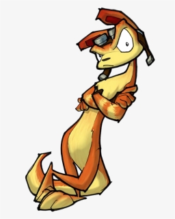 Jak And Daxter The Precursor Legacy Characters , Png - Jak And Daxter Daxter, Transparent Png, Transparent PNG