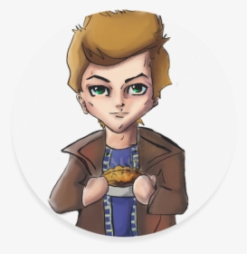 Dean Winchester Coasters Round Coaster - Cartoon, HD Png Download, Transparent PNG