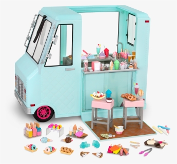 Sweet Stop Ice Cream Truck Blue - Sweet Stop Ice Cream Truck Our Generation, HD Png Download, Transparent PNG