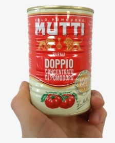 Mutti Puree Double Tomatoe Concentrate Gr 440 In Tin, HD Png Download, Transparent PNG