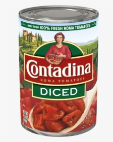 Diced Tomato - Contadina Tomato Sauce, HD Png Download, Transparent PNG