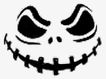 Scary Halloween Faces Pumpkin Clipart , Png Download - Pumpkin Drawing Faces, Transparent Png, Transparent PNG