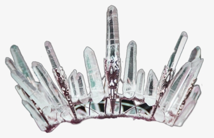 #crown #stones #tiara #princess #crystals #crystal - Transparent Ice Crown, HD Png Download, Transparent PNG
