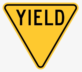 United States Sign - Yield Sign, HD Png Download, Transparent PNG