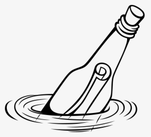 This Iframe Contains The Logic Required To Handle Ajax - Message In A Bottle Vector, HD Png Download, Transparent PNG