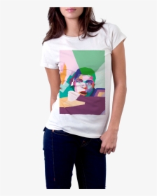 Muhammad Ali Pop Art Ladies T Shirt - T Shirt, HD Png Download, Transparent PNG