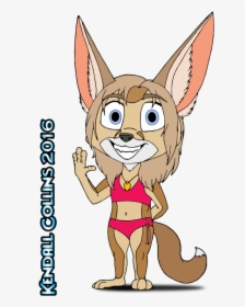 Kat Ishikawa The Fennec Fox - Cartoon, HD Png Download, Transparent PNG