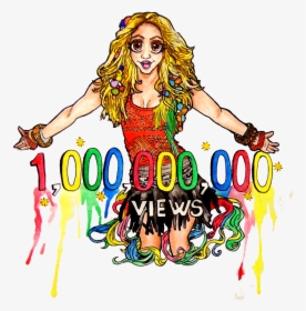 Shakira Drawing Interview , Png Download - Illustration, Transparent Png, Transparent PNG