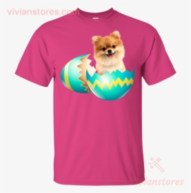 Dog Easter Cute Pomeranian Egg Gift Shirt For Easter, HD Png Download, Transparent PNG