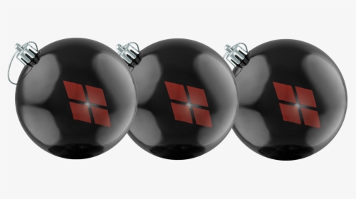 Harley Quinn Diamond Logo Christmas Bauble 3-pack - Cross, HD Png Download, Transparent PNG