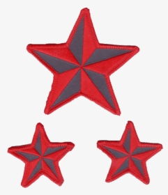 Nautical Stars Reflective Embroidered Patch - Plan A Insurance, HD Png Download, Transparent PNG